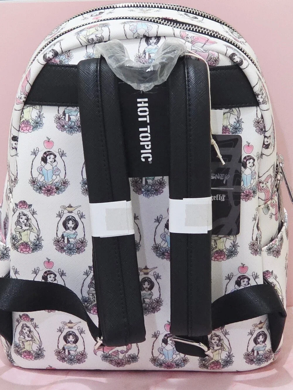 Loungefly Disney Princess Portraits Allover-Print Mini Backpack (One Size, Mul